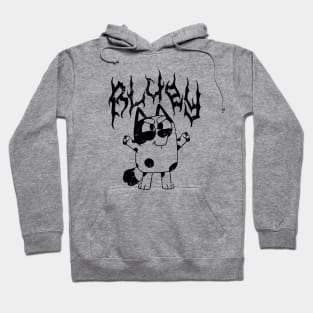 Bluey Death Metal Hoodie